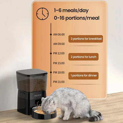 Comedero automático programable para perros y gatos – foto 2