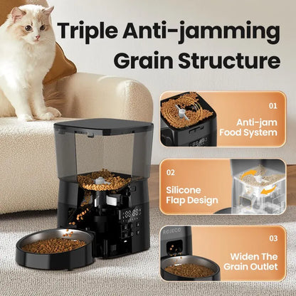 Comedero automático programable para perros y gatos – foto 3