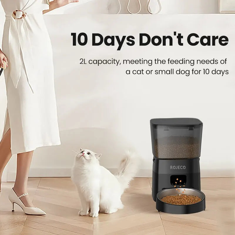 Comedero automático programable para perros y gatos – foto 4
